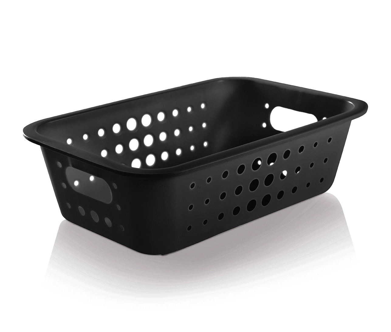 Caixa Ou Organizadora Preto M Baixa 3,3l Ref.420ptf Un