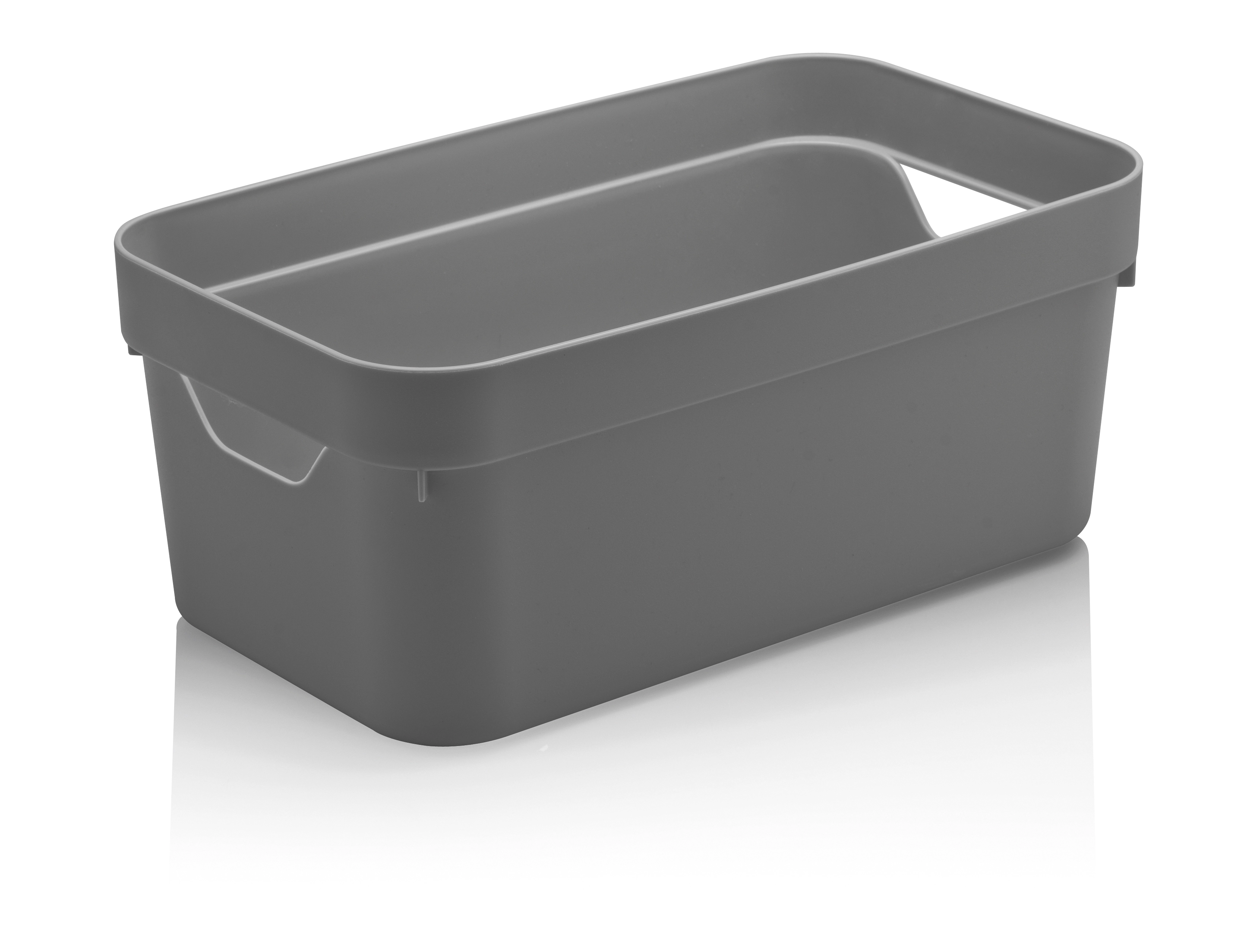 Caixa Organizadora Cube P 5,3l Chumbo Ou Cx 4