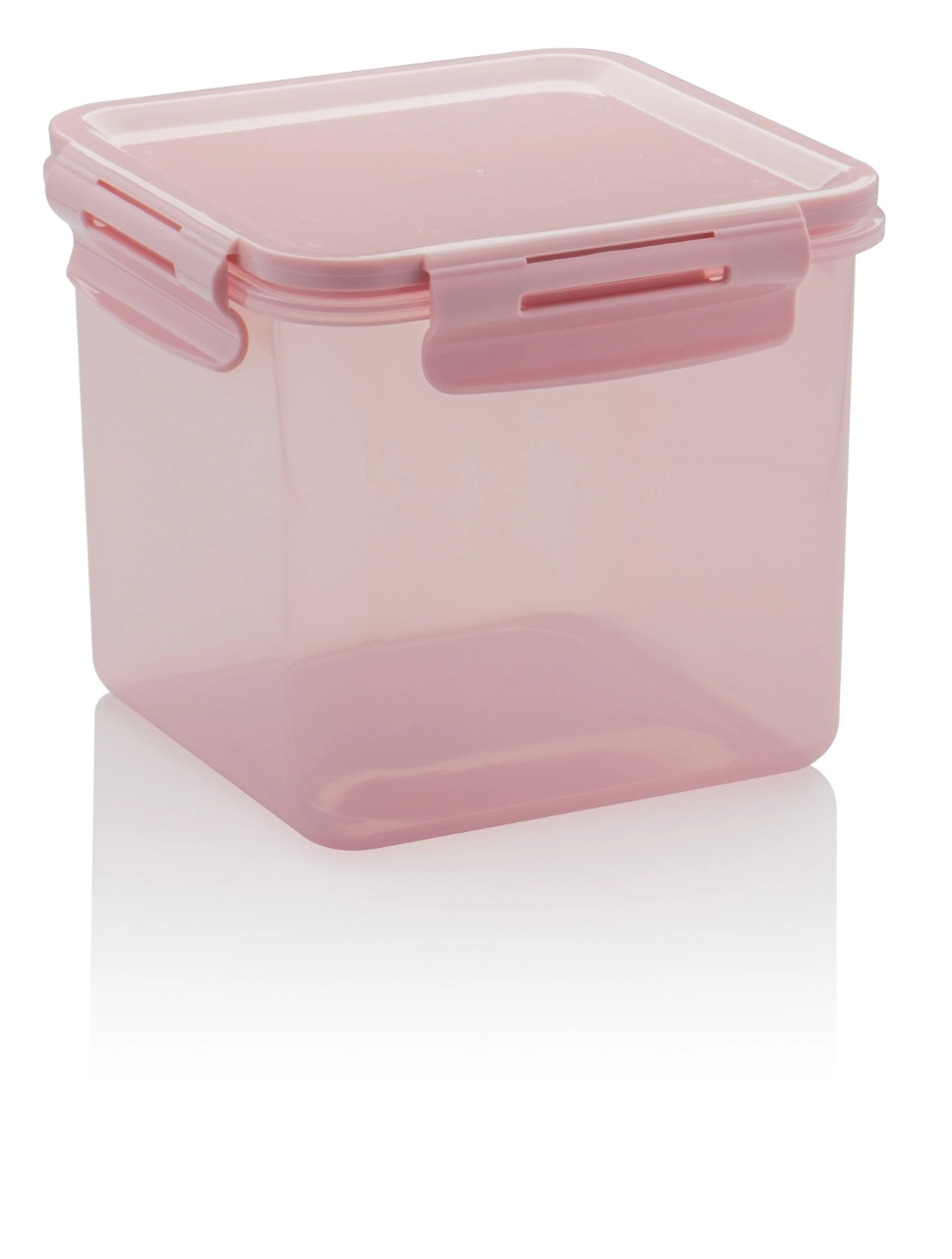 Pote Click Ou Rosa Quadrado 1,5l