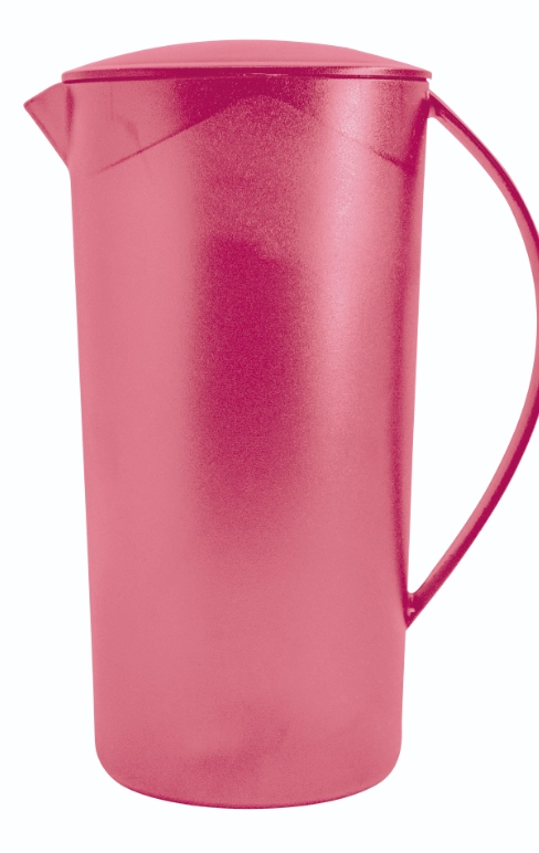 Jarra Redonda Cristal 2l Rosa Flamingo Ou