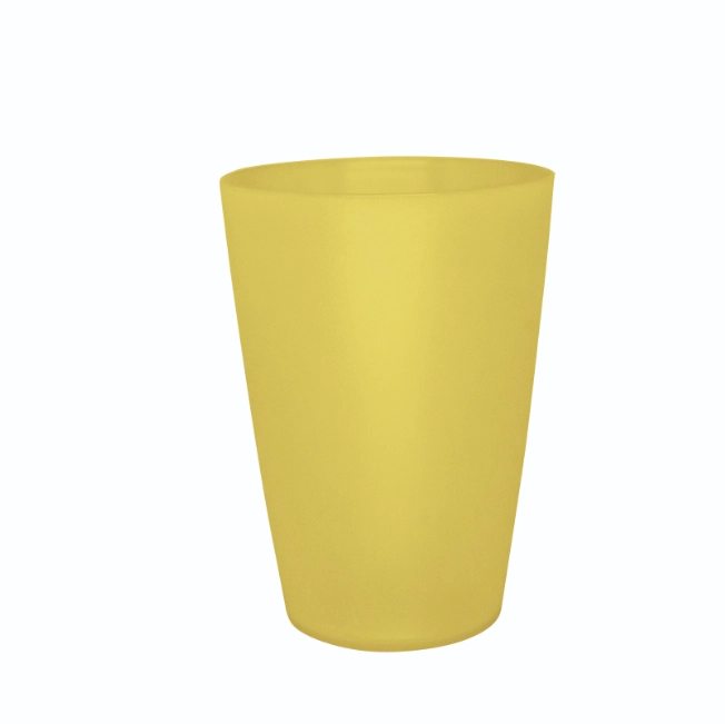 Copo Milano Cristal G 350ml Amarelo Abacaxi Ou