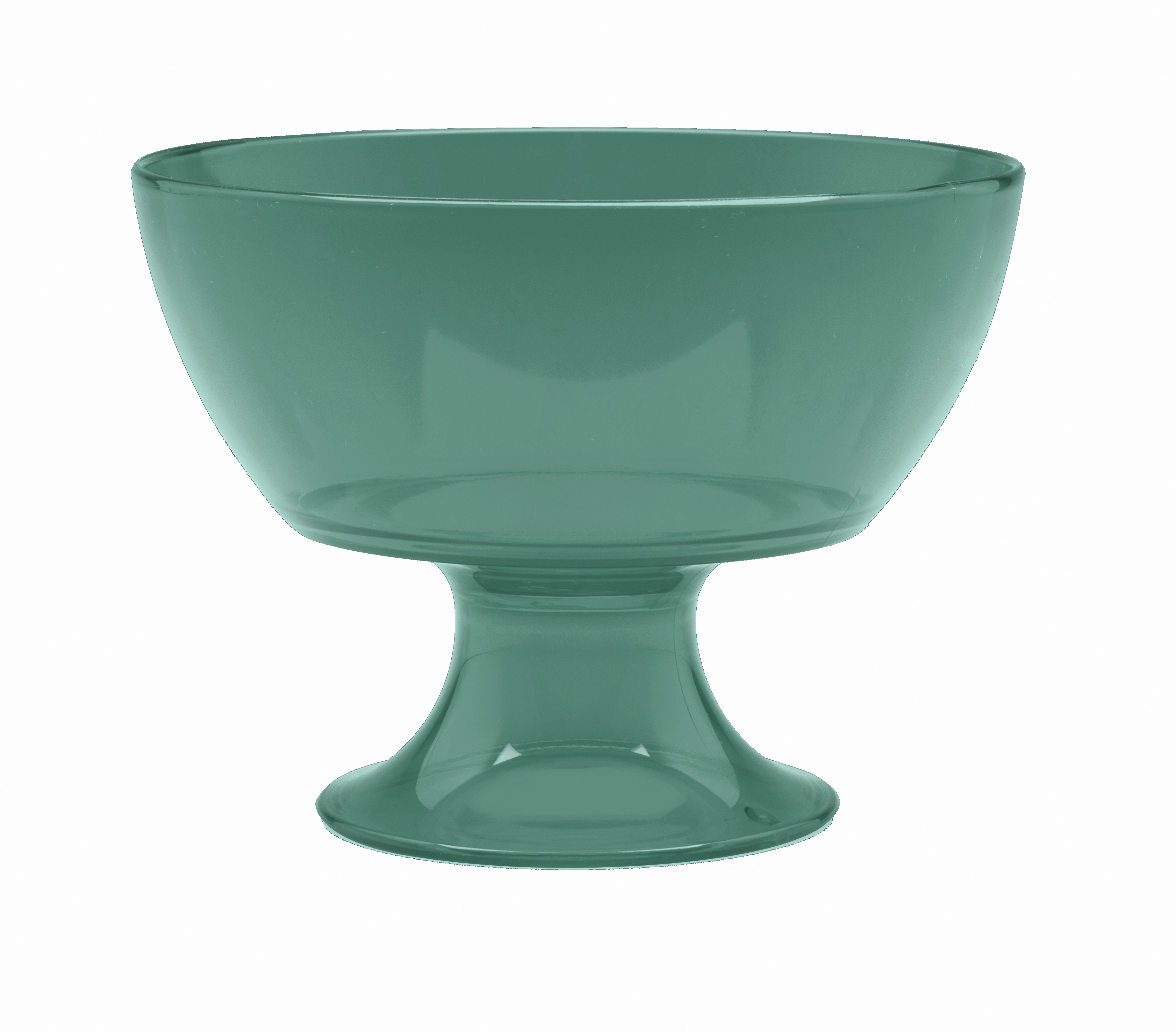 Taca De Sobremesa Luna Cristal 300ml Verde Cactus Ou
