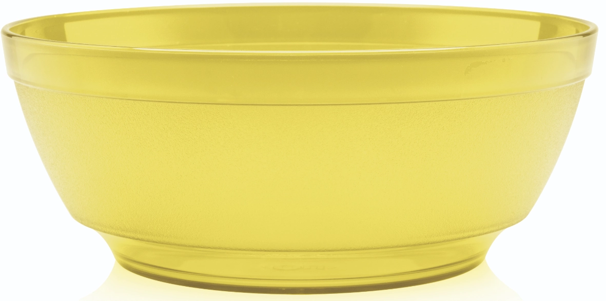Saladeira Luna Cristal 5l Amarelo Abacaxi Ou