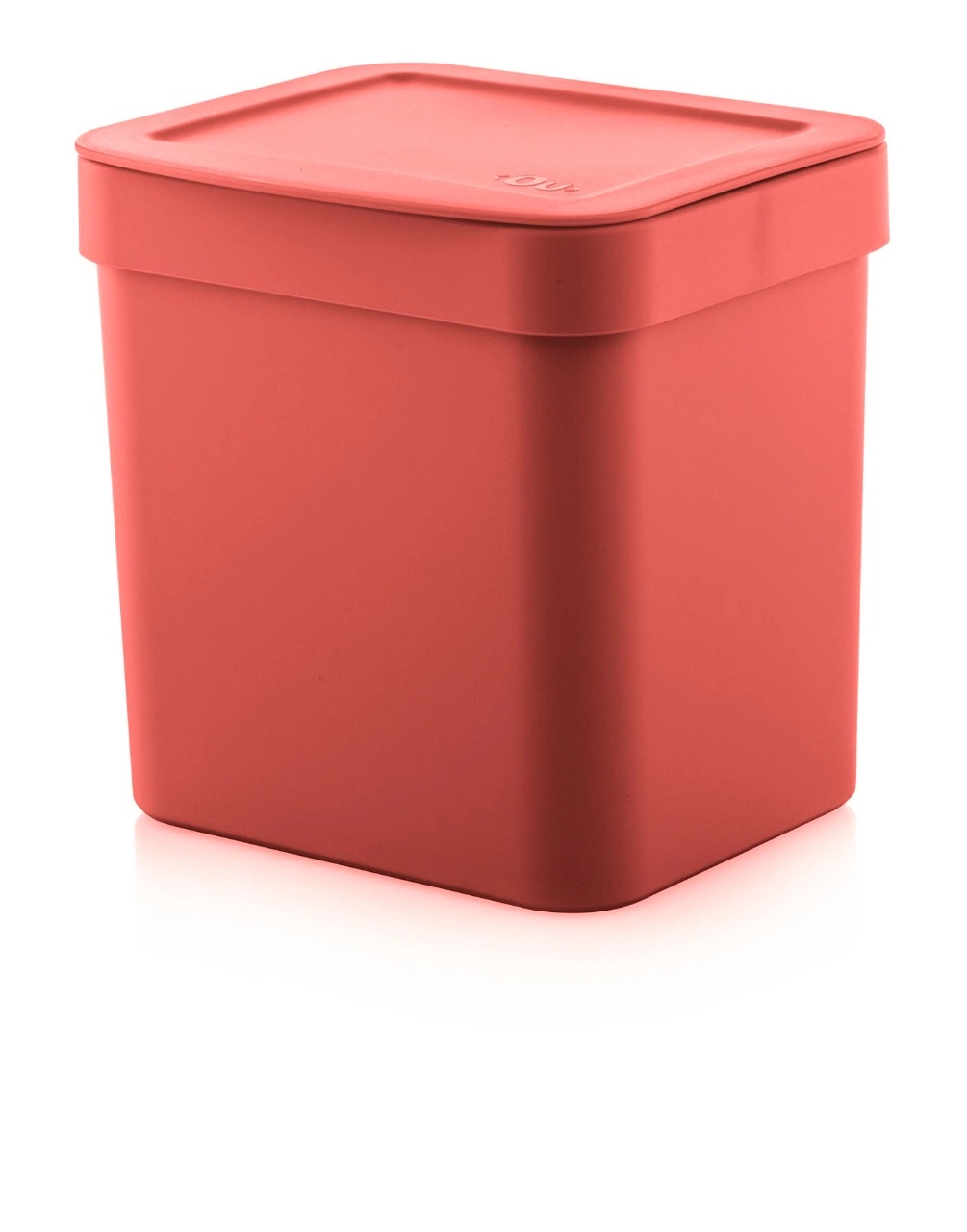 Lixeira Trium Vermelho 4,7l Ou