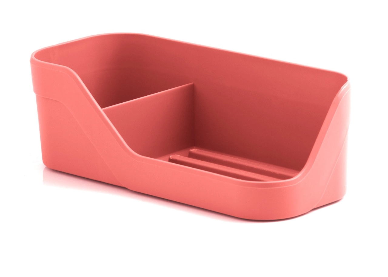 Organizador De Pia Trium Compacto Vermelho Ou