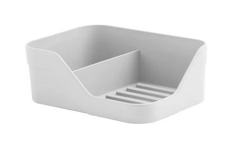 Organizador De Pia Trium Duplo Branco Op505bcf Martiplast