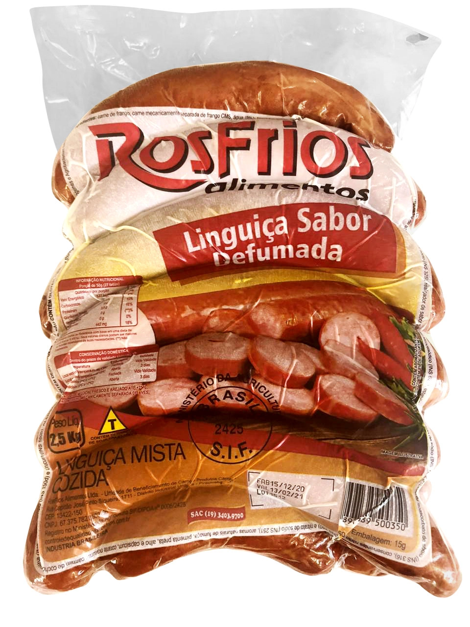 Linguica Mista Rosfrios Def.2.5kg