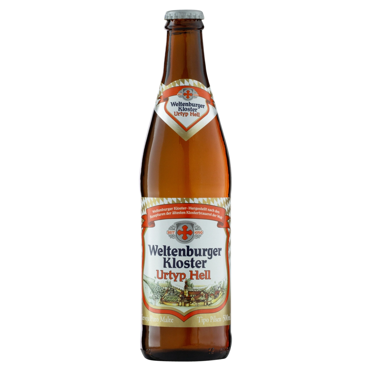 Cerveja Pilsen Puro Malte Urtyp Hell Weltenburger Kloster Garrafa 500ml