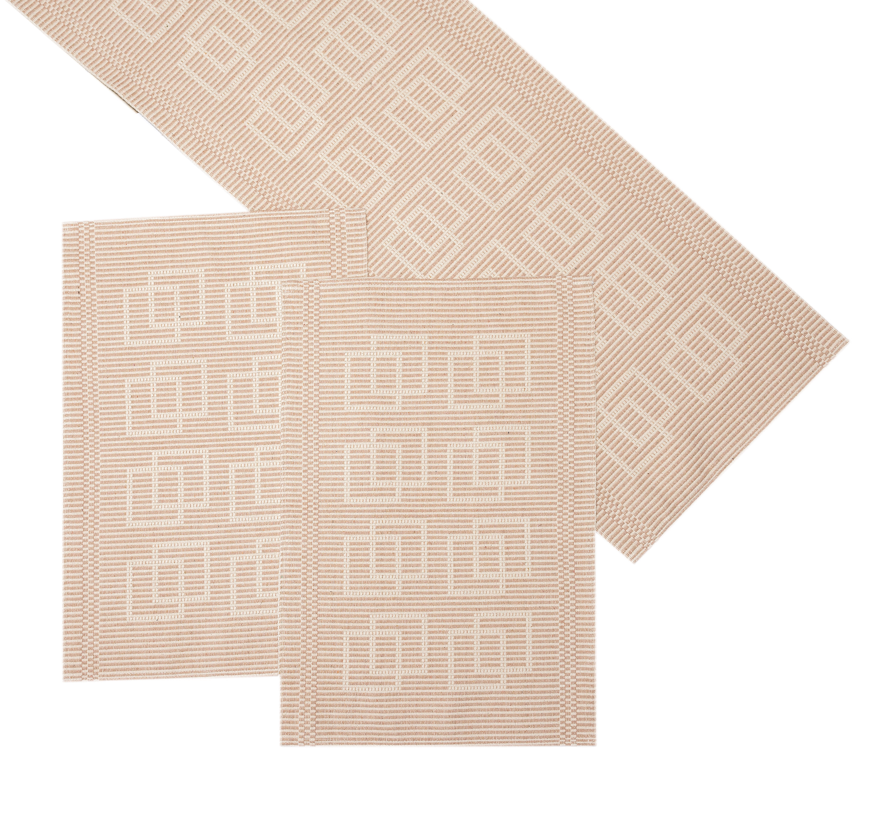 Trilho Artesanal Rib D.3 Rafia 47x70cm
