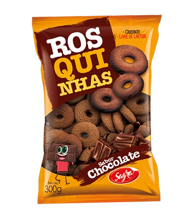 Biscoito Rosq Xelkito Chocolate