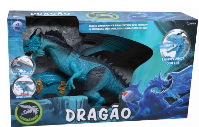 Dragao Radio Controlavel Ref 1110 Candide