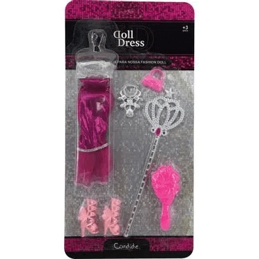 Vestido Para Boneca Doll Dress Acess Candide