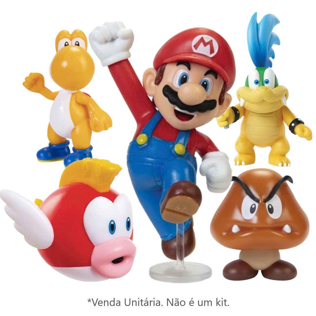 Boneco Super Mario 2.5 Pol Ref 3001 Candide