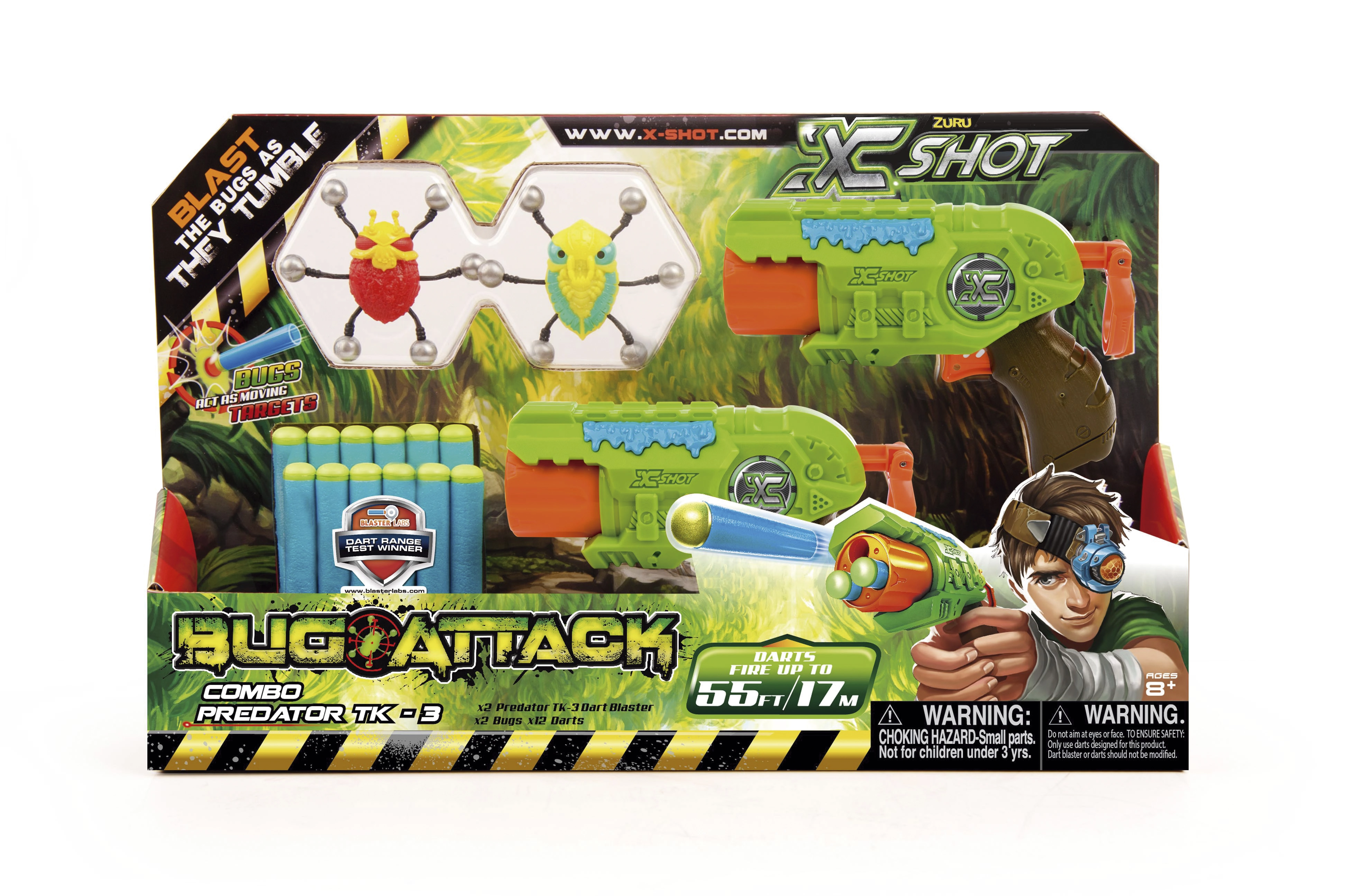 Lancador Bug Attack Double Predator Ref 5506 Candide