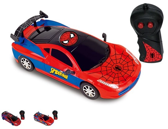 Carrinho Com Controle Remoto 3 Funções Ultimate Spider Man Candide