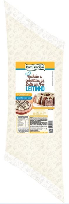 Rech. Cob Sabor Leite Em Po Leitinho 1.01kg Bom Principio