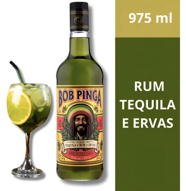 Licor Bob Pinga 975ml