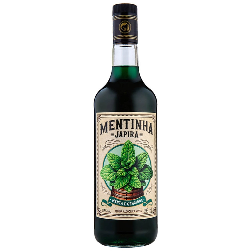 Cachaca Japira 935ml Mentinha