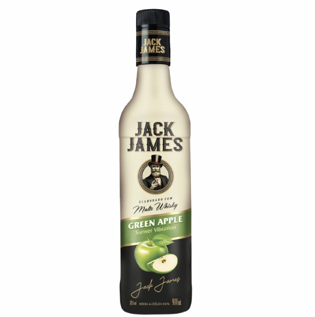 Whisky Jack James Green Apple 900ml