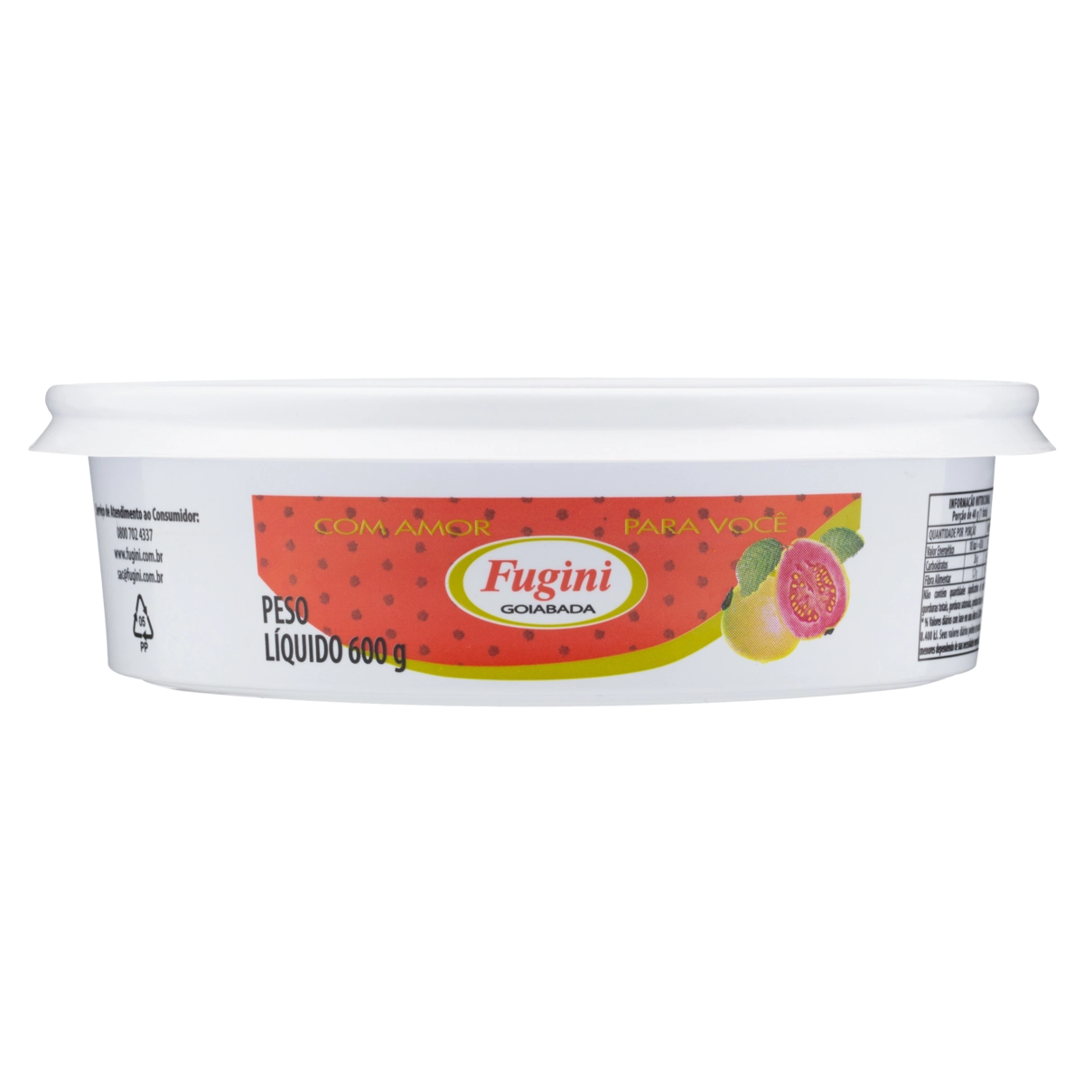 Goiabada Fugini Pote 600g