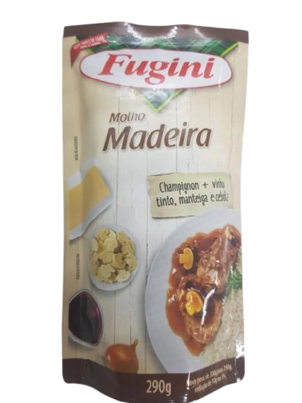 Molho Madeira Com Champignon Fugini Sachet