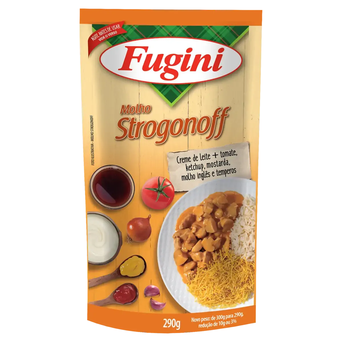 Molho Para Strogonoff Fugini Sachê 290g