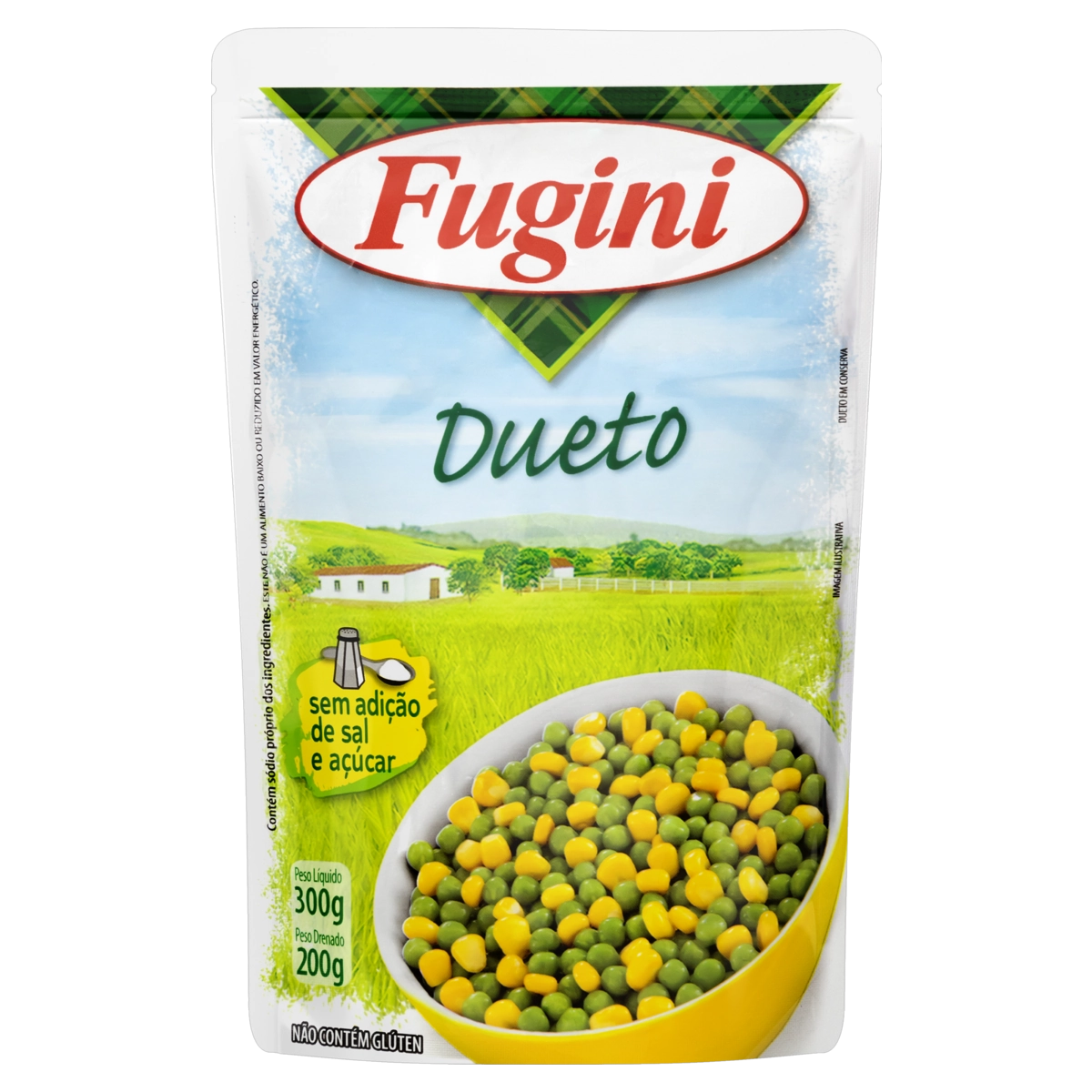 Dueto Fugini Erv/milho Sache