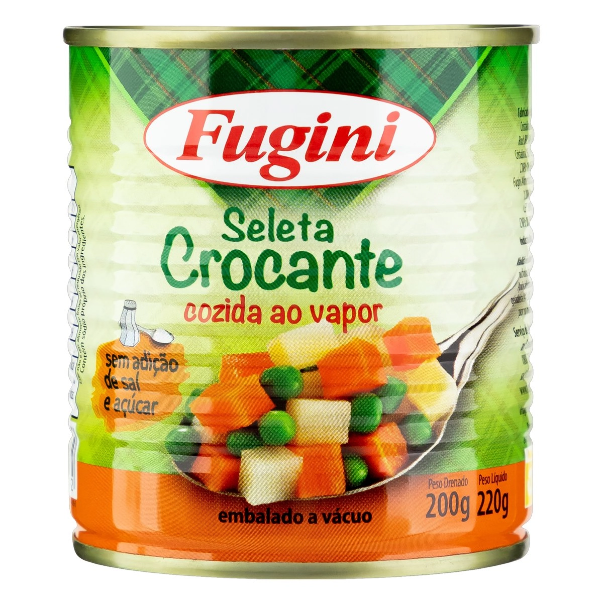 Seleta De Legumes Ao Vapor Fugini