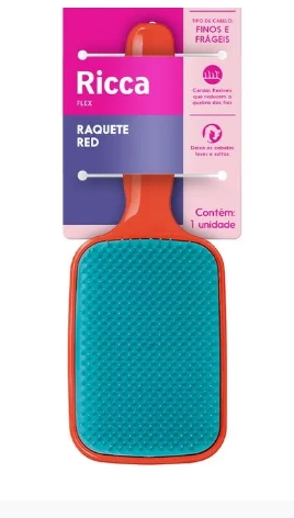 Escova Raquete Flex Ricca Ref452