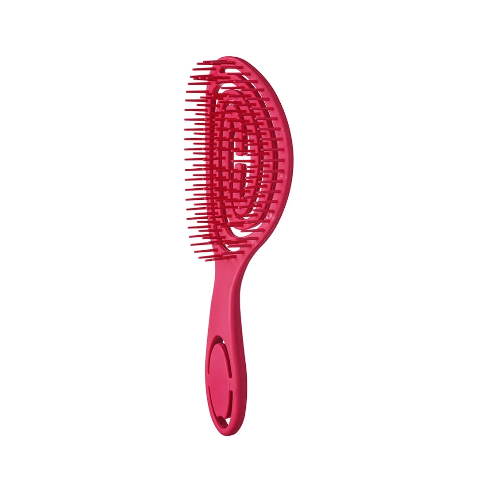 Escova P/cabelo Ricca Shower Flex Rosa 1un