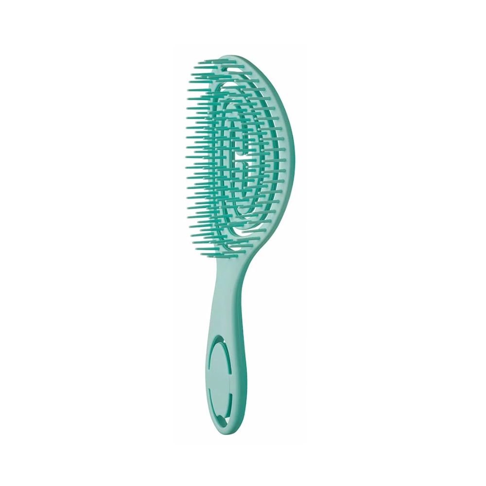 Escova P/cabelo Ricca Shower Flex Turquesa 1un