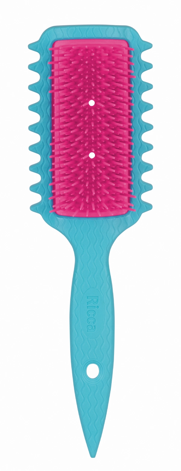 Escova Ricca Flex Fita Curl Azul