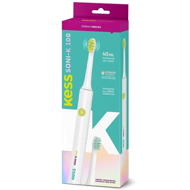 Escova Dental Eletrica Kess Soni K 100