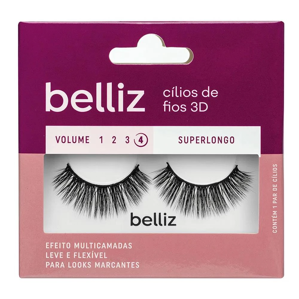 Cilios Posticos Maestral Belliz 3d 213 1un