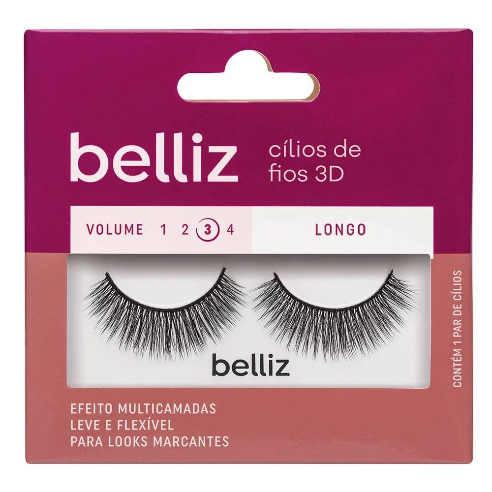 Cilios Posticos Maestral Belliz 3d 215 1un