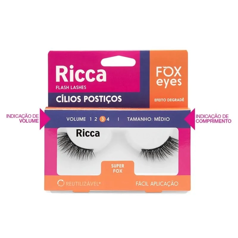 Cilios Fox Eyes Super Fox Ricca
