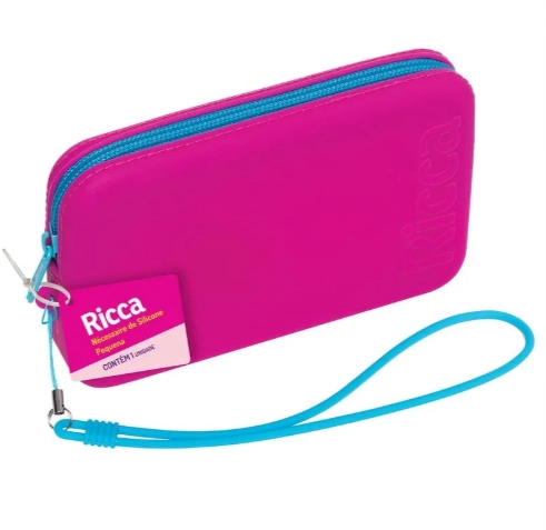 Necessaire Com Alca Neon Ricca