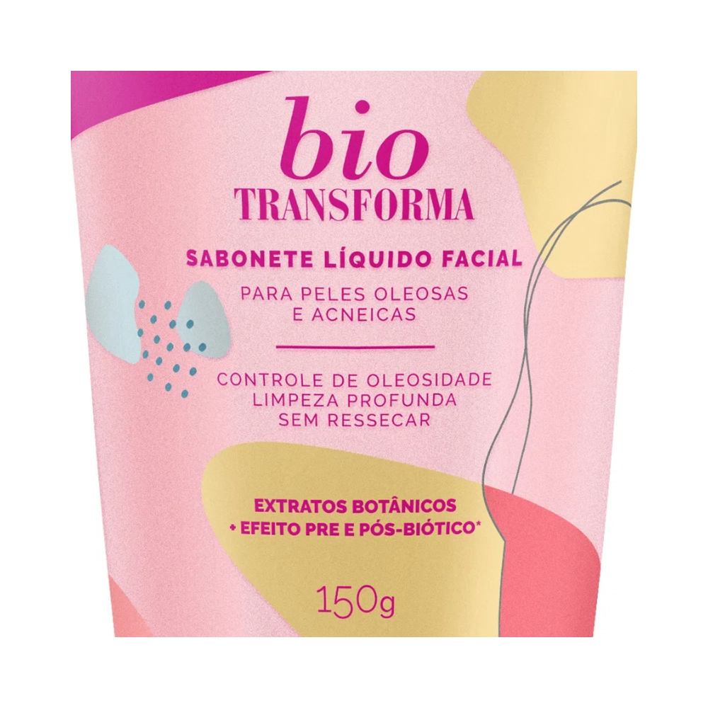 Sabonete Líquido Facial Ricca Acne Defense Bisnaga 150g