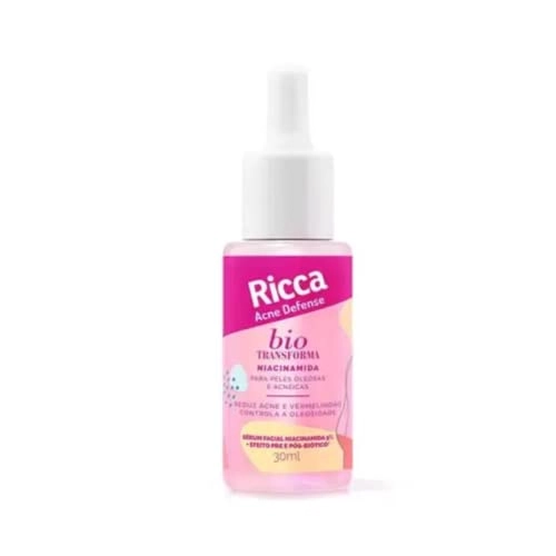 Sérum Niacinamida 5 Ricca Acne Defense Frasco 30ml