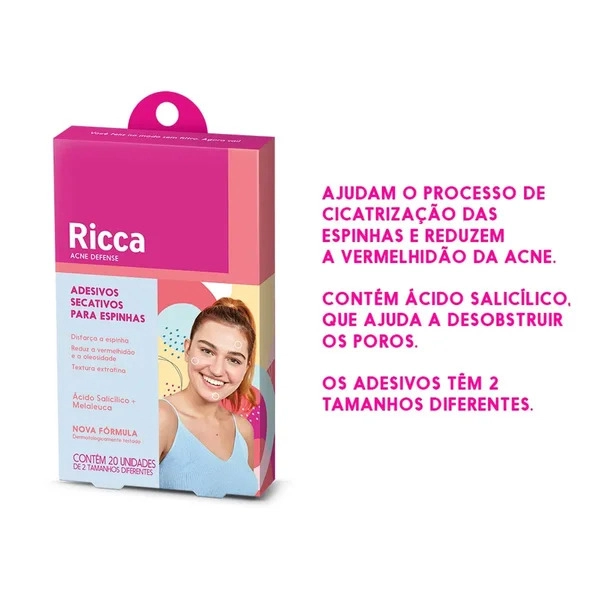Adesivo Ricca Gel Acnes E Espinhas 3824