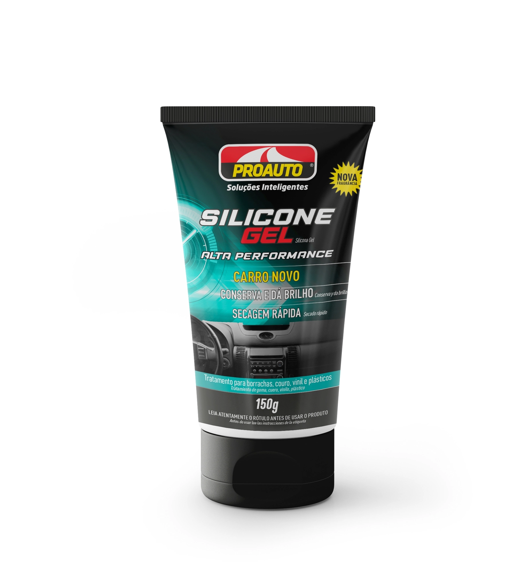 Silicone Gel Proauto Carro Novo