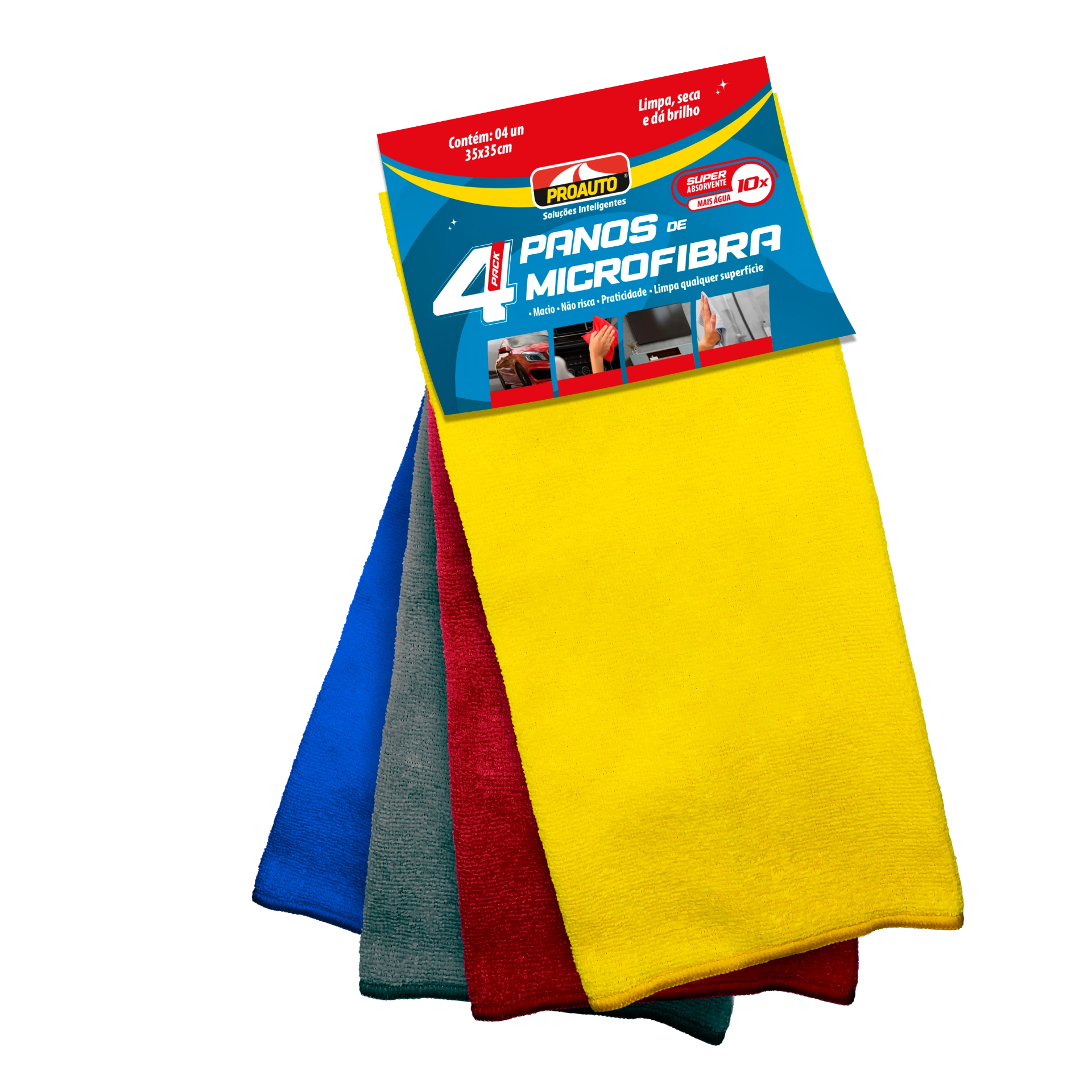 Kit 4 Panos Proauto 35x35