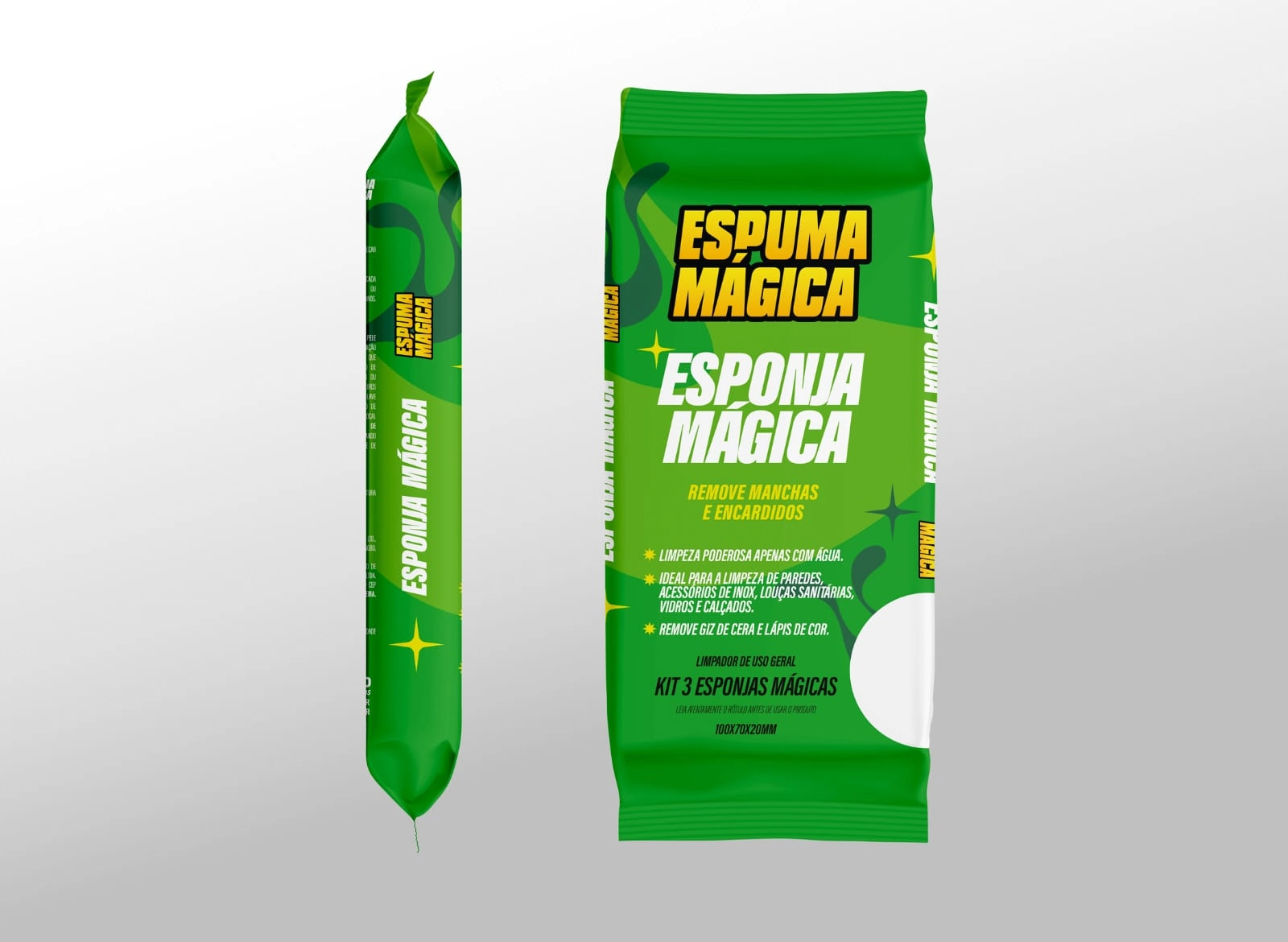 Esponja Magica Espuma Magica 3 Unidades