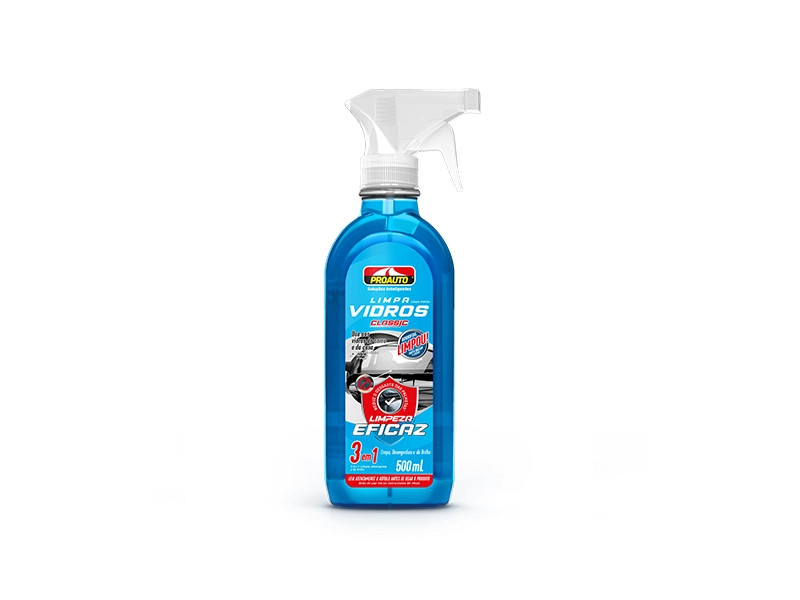 Limpa Vidro Proauto Classic Frasco 500ml
