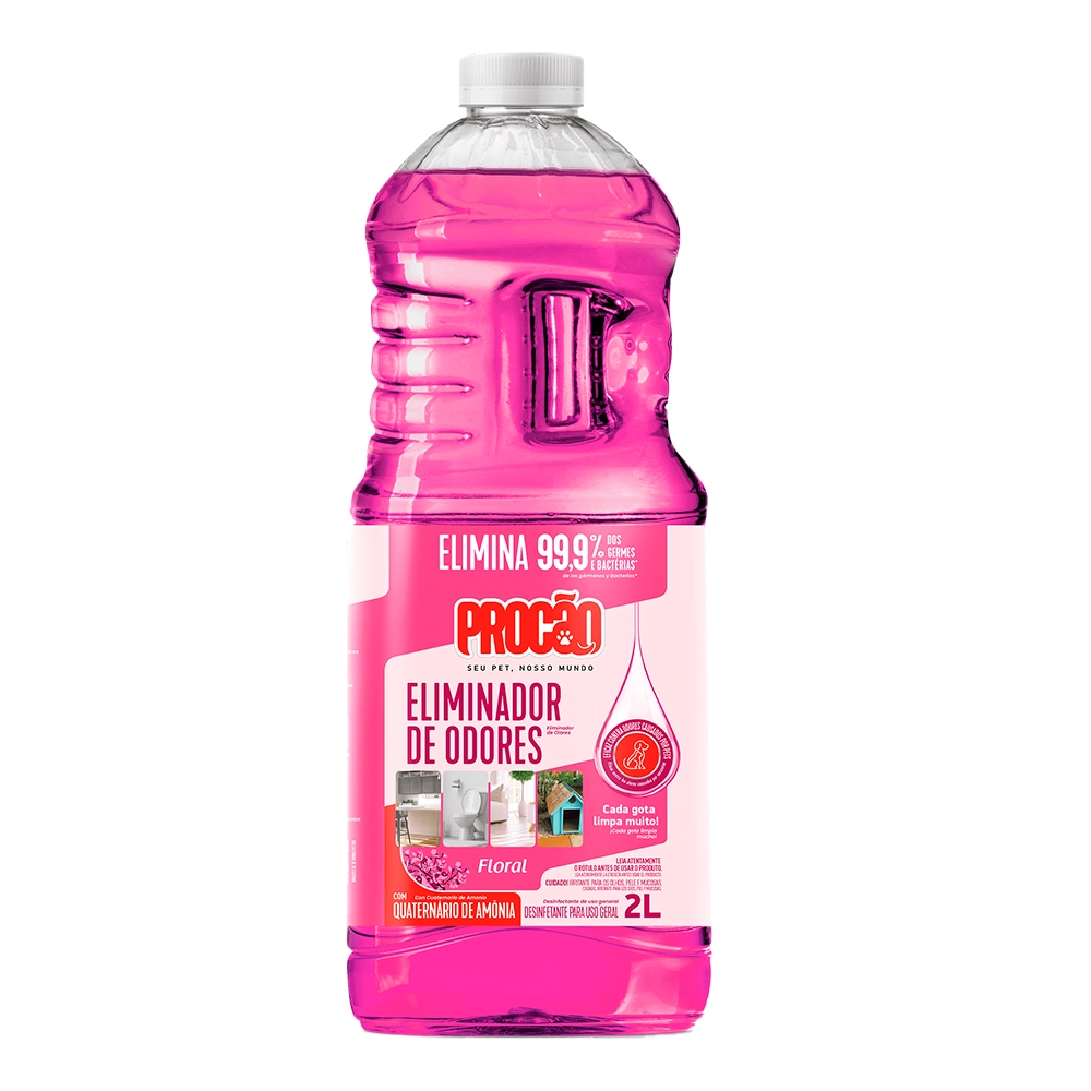 Eliminador De Odores Floral Procão Frasco 2l