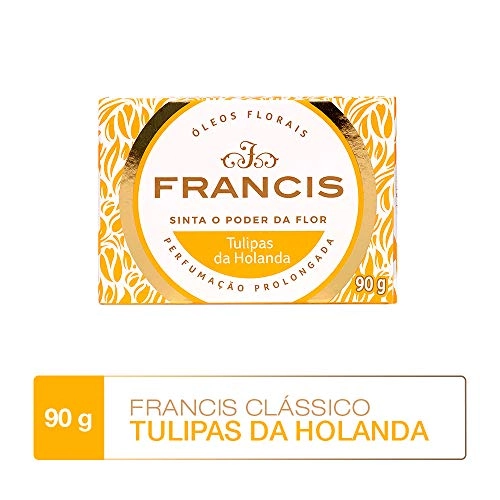 Sabonete Francis Luxo Flor Lara 12x 173421 | Saboneteonete Francis Amarelo