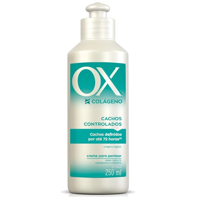 Creme Para Pentear Ox Fibers 250ml Cachos Controlados Unit