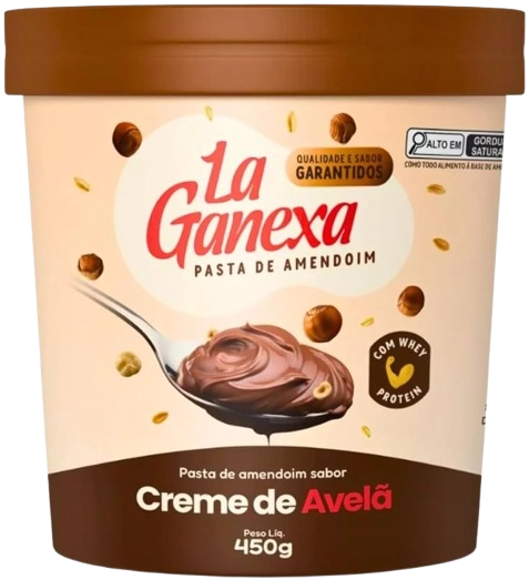 Pasta Amendoim La Ganexa Creme Avela 450g