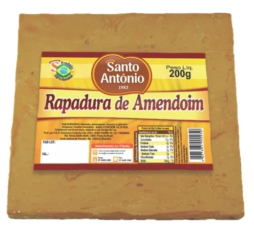 Rapadura Santo Antonio 200 Grs