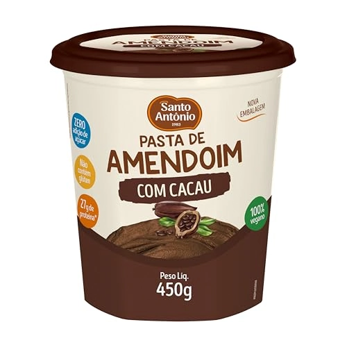 Pasta Amendoim S.antonio Cacau 450g
